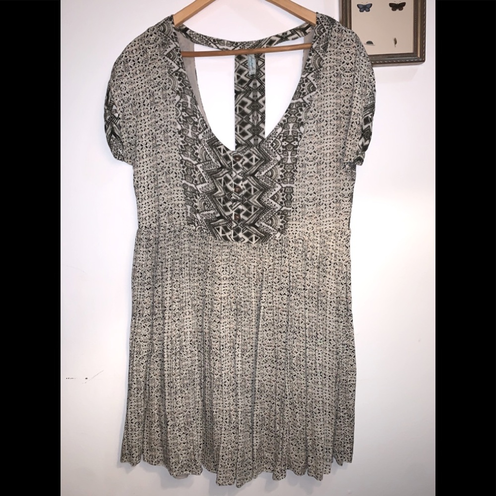 Free People short sleeve dress wish pockets